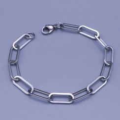 Řetězovitý náramek z chirurgické oceli pro ženy i muže