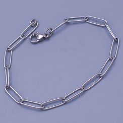 Řetězový náramek z chirurgické oceli