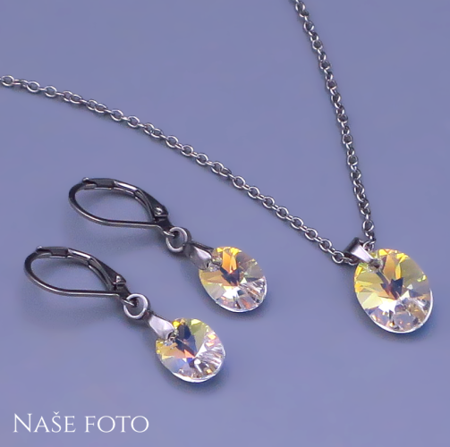 Dámská souprava Rainbow Crystal AB