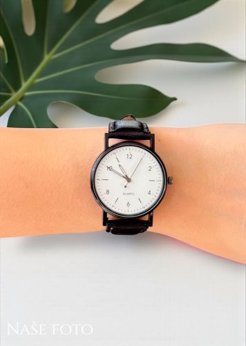 Unisex hodinky Classic – bílé