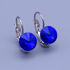 Dětské náušnice Swarovski Rivoli 8mm výběr barev