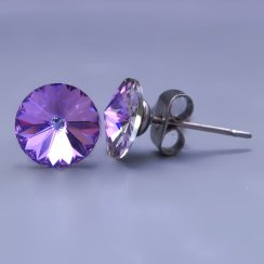 Souprava Swarovski rivoli 8mm - 12mm Vitrail Light